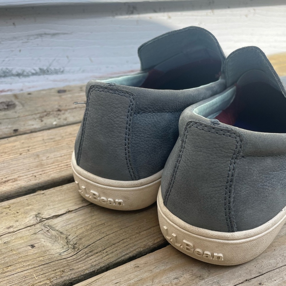 LL Bean leather slip ons - Picture 2 of 7